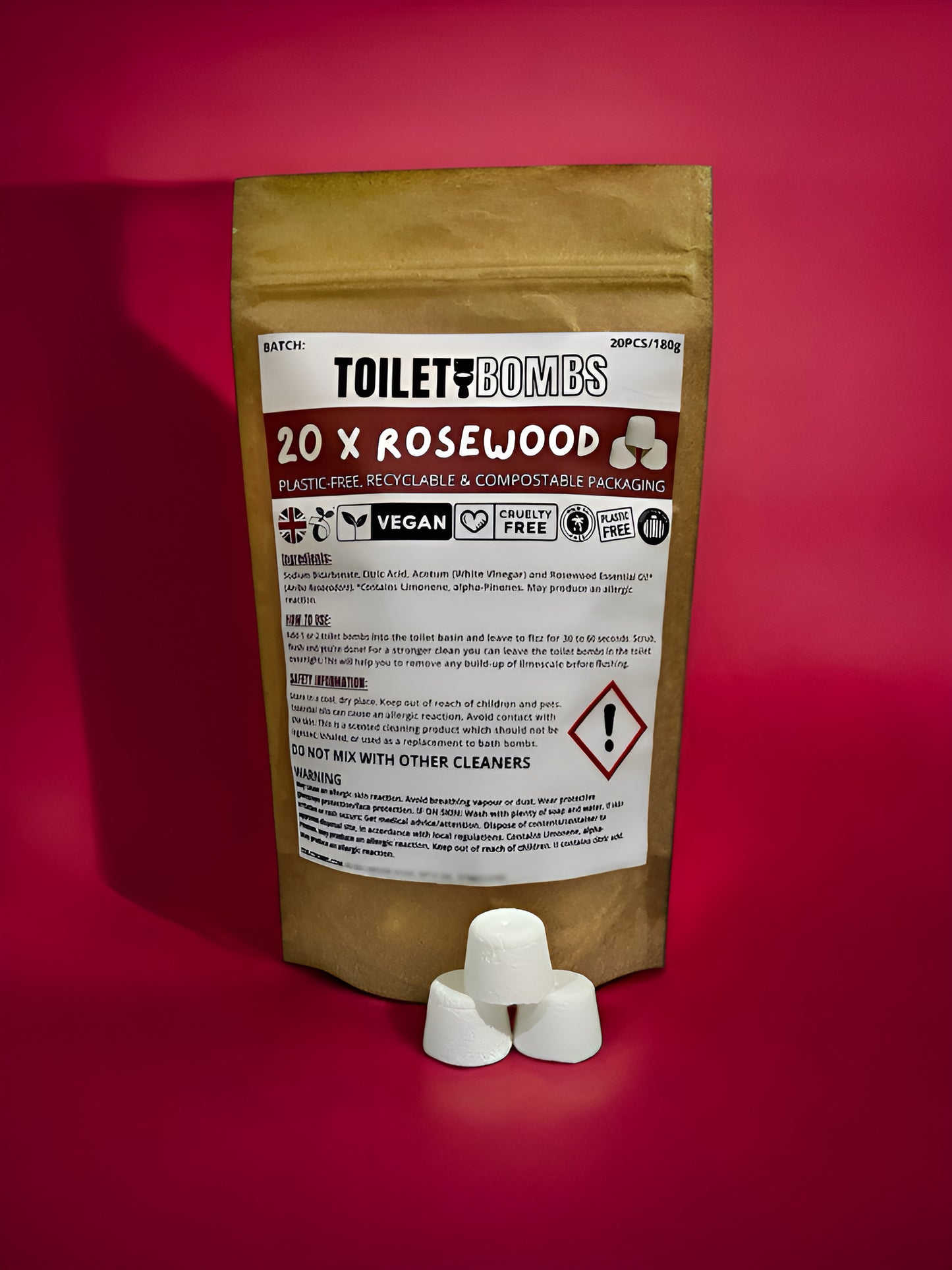 ROSEWOOD TOILET BOMBS